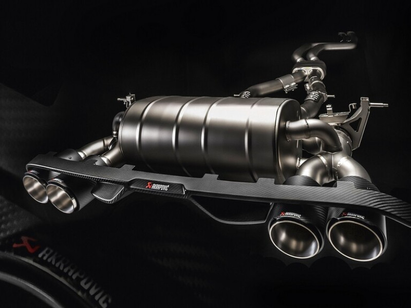 Akrapovic exhaust system installation by our performance specialists Brisbane Gold Coast modern workshop