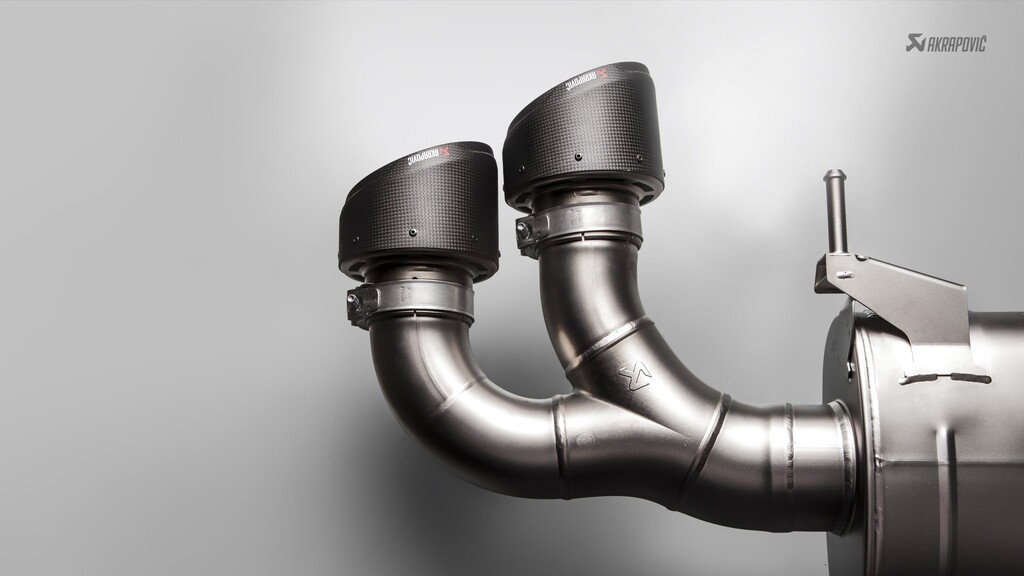 Akrapovic exhaust system installation by our performance specialists Brisbane Gold Coast modern workshop