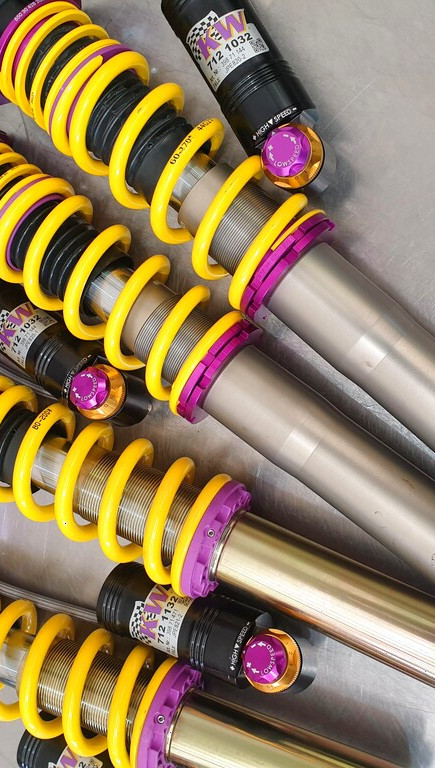 KW suspension and coilover upgrades for performance cars at our specialist workshop Brisbane Gold Coast tuning